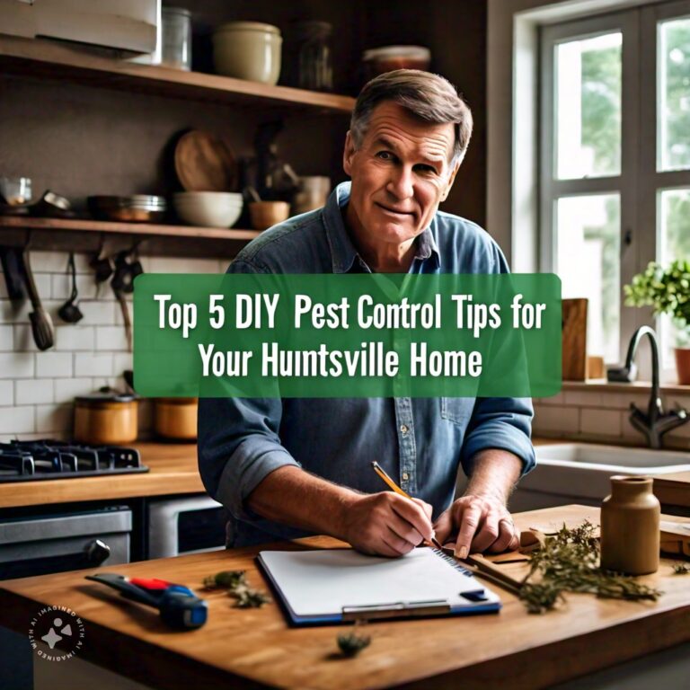 Top 5 DIY Pest Control Tips for Your Huntsville Home