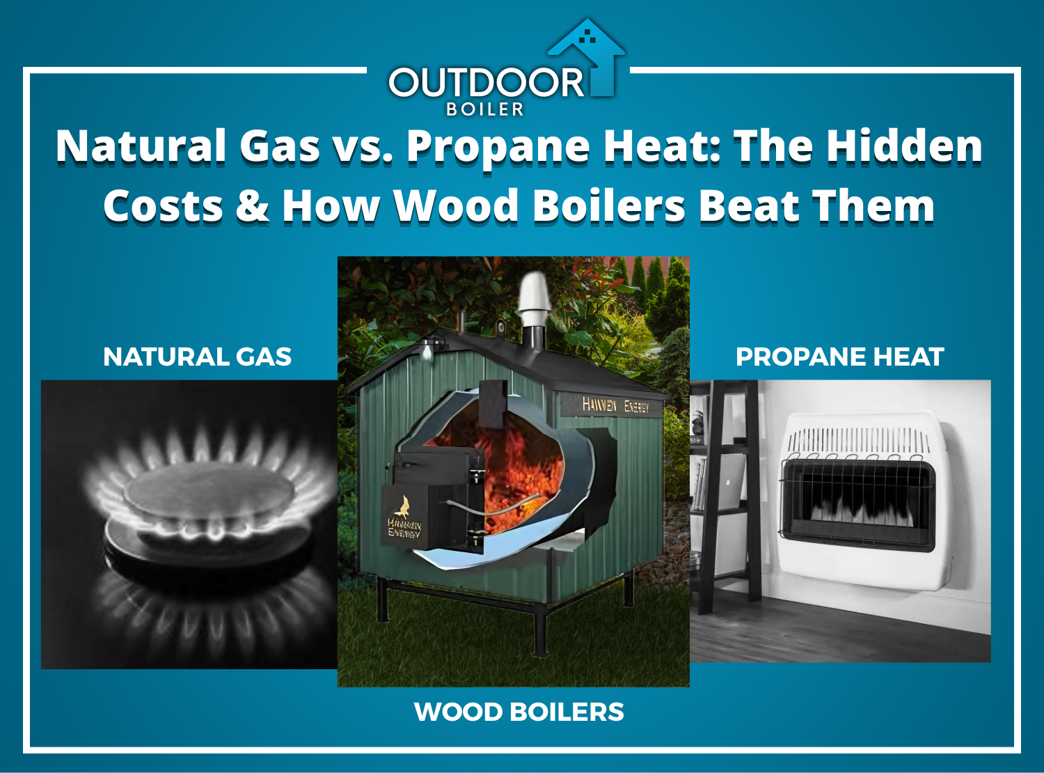 outdoor wood boiler system